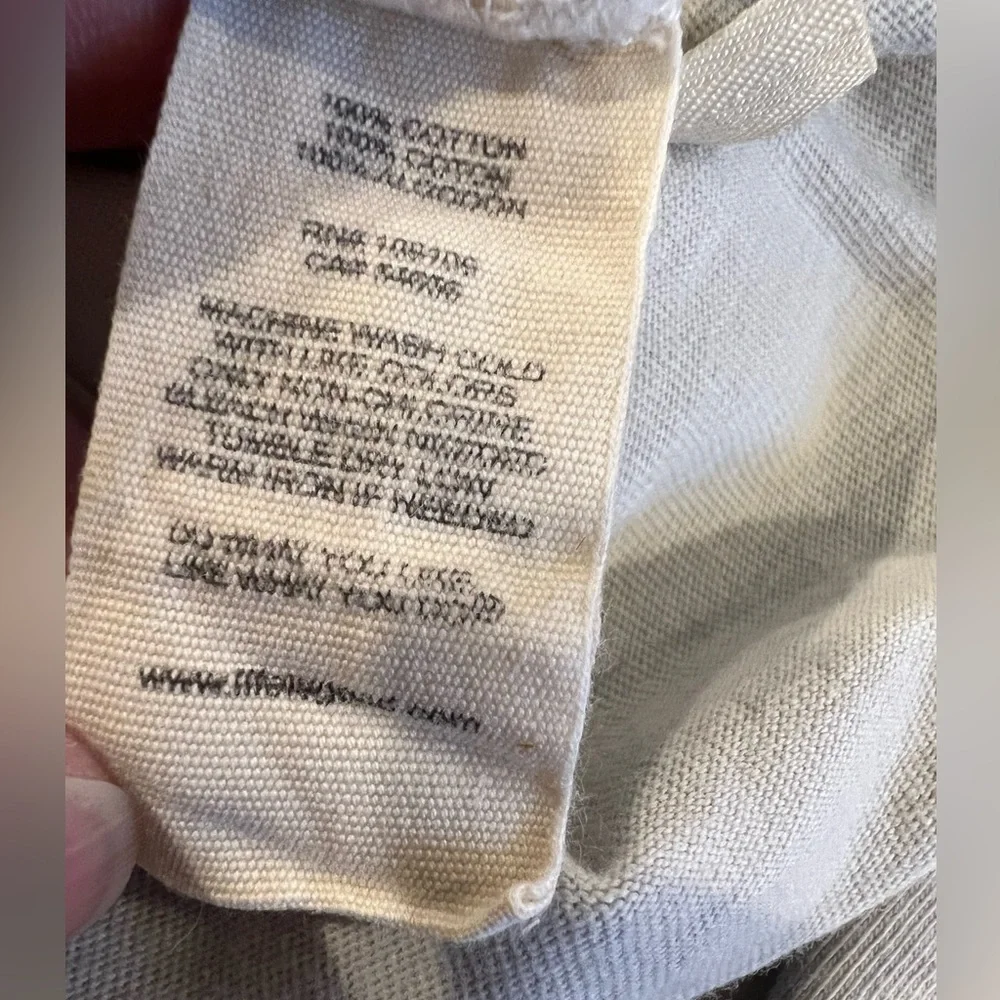 LIFE IS GOOD 🌺Relaxed Fit, Long Sleeve, Taupe , Crewneck Shirt, Pink 🌺Hibiacus - Picture 6 of 7